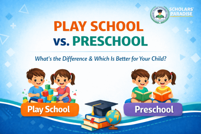 Preschool vs. Play School: What’s the Difference and Which Is Better for Your Child?